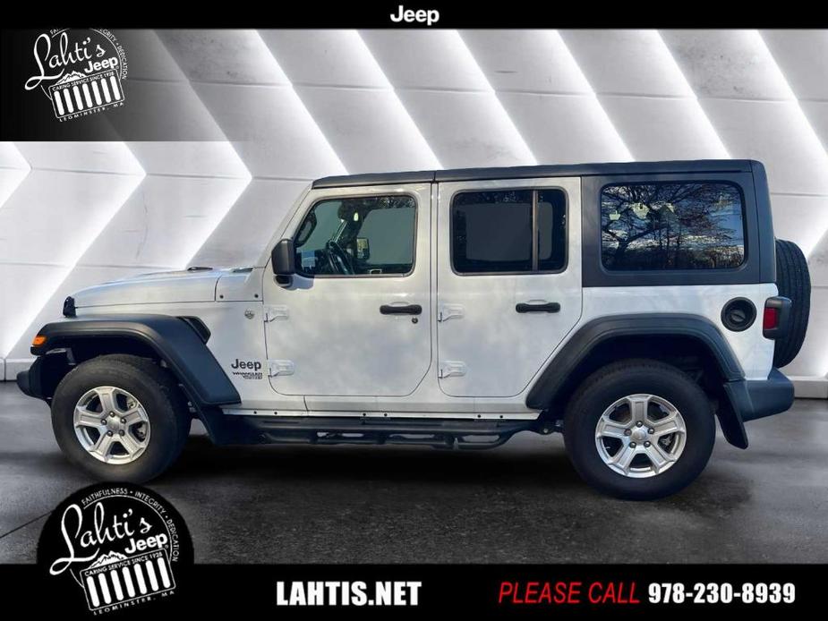 used 2020 Jeep Wrangler Unlimited car, priced at $29,996