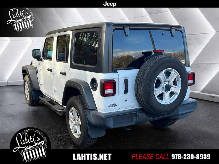 used 2020 Jeep Wrangler Unlimited car, priced at $29,996