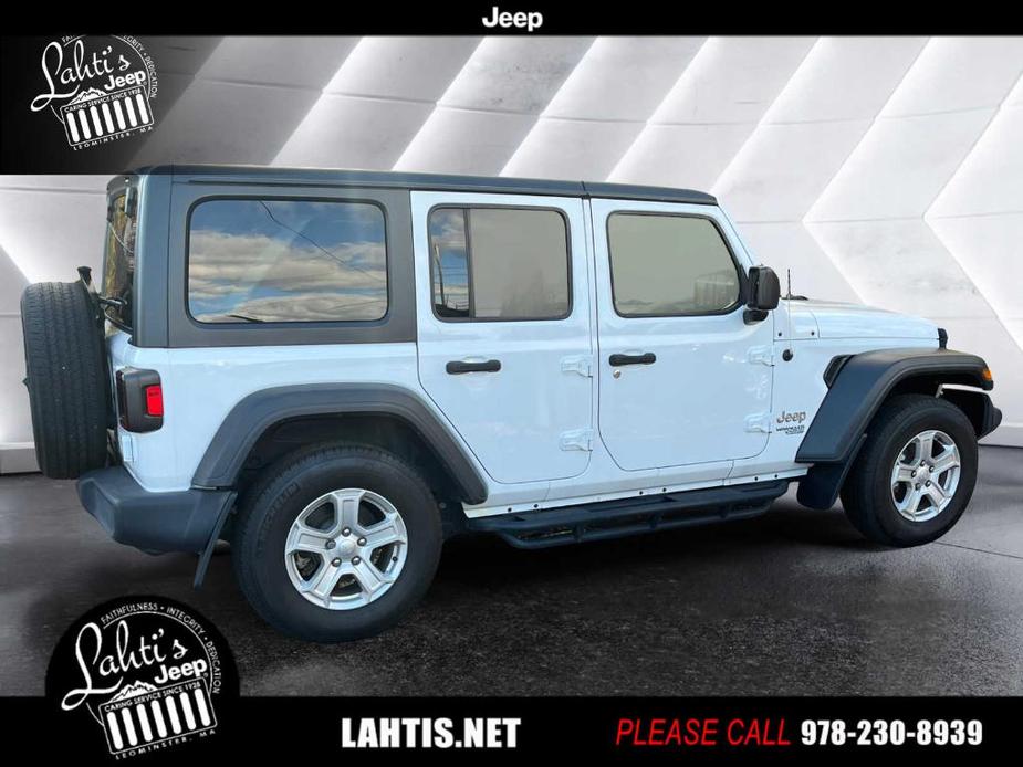 used 2020 Jeep Wrangler Unlimited car, priced at $29,996