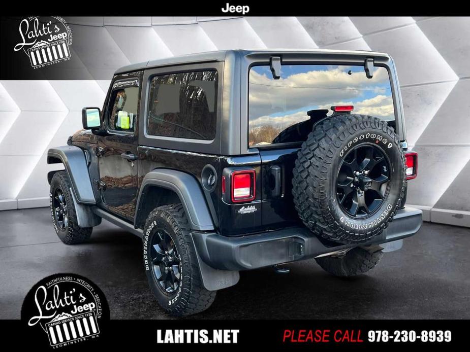 used 2021 Jeep Wrangler car, priced at $27,969