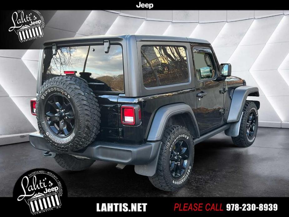 used 2021 Jeep Wrangler car, priced at $27,969