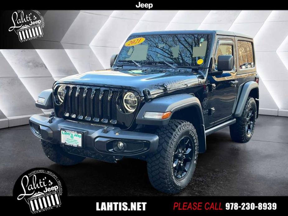 used 2021 Jeep Wrangler car, priced at $27,969