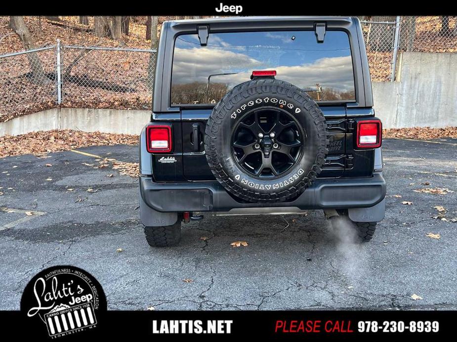 used 2021 Jeep Wrangler car, priced at $27,969