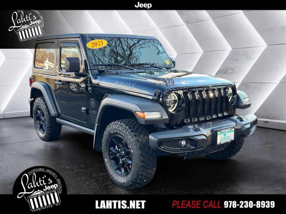 used 2021 Jeep Wrangler car, priced at $27,969