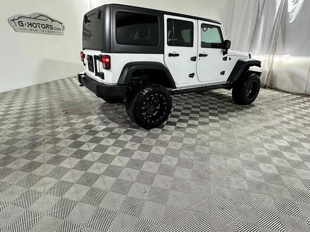 used 2017 Jeep Wrangler Unlimited car, priced at $18,500