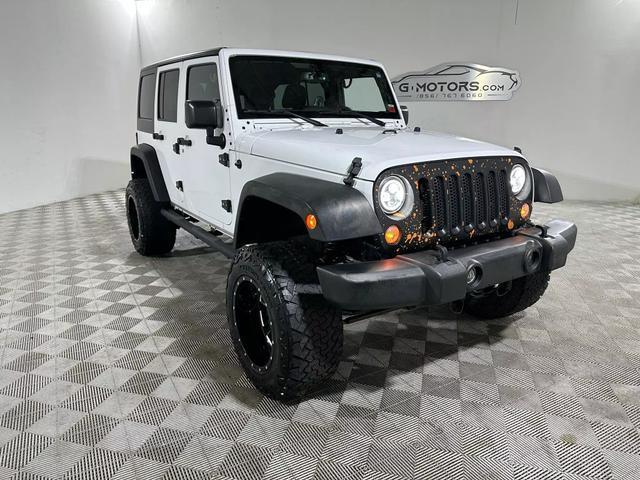 used 2017 Jeep Wrangler Unlimited car, priced at $18,500