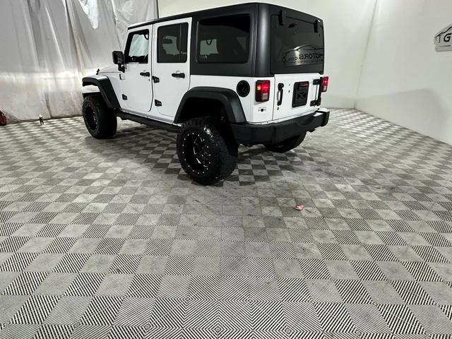 used 2017 Jeep Wrangler Unlimited car, priced at $18,500