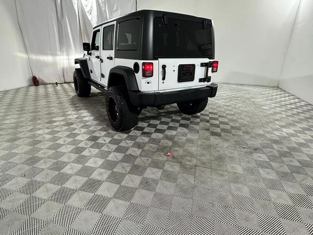 used 2017 Jeep Wrangler Unlimited car, priced at $18,500