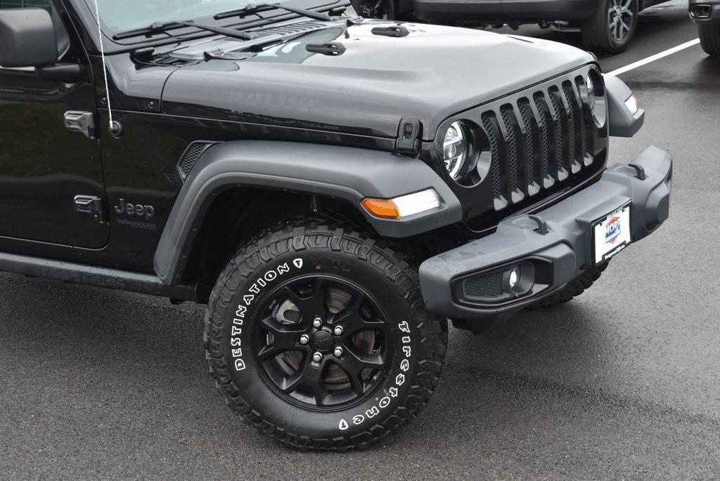 used 2021 Jeep Wrangler Unlimited car, priced at $32,500