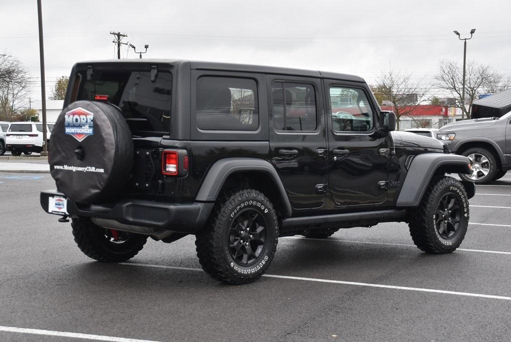 used 2021 Jeep Wrangler Unlimited car, priced at $32,500