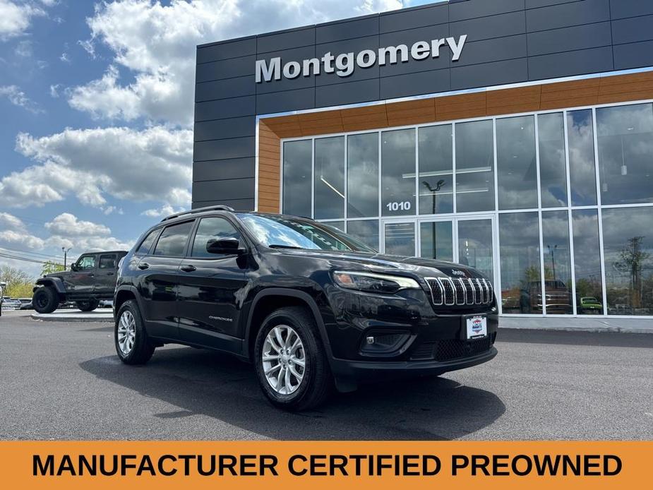 used 2022 Jeep Cherokee car, priced at $27,400