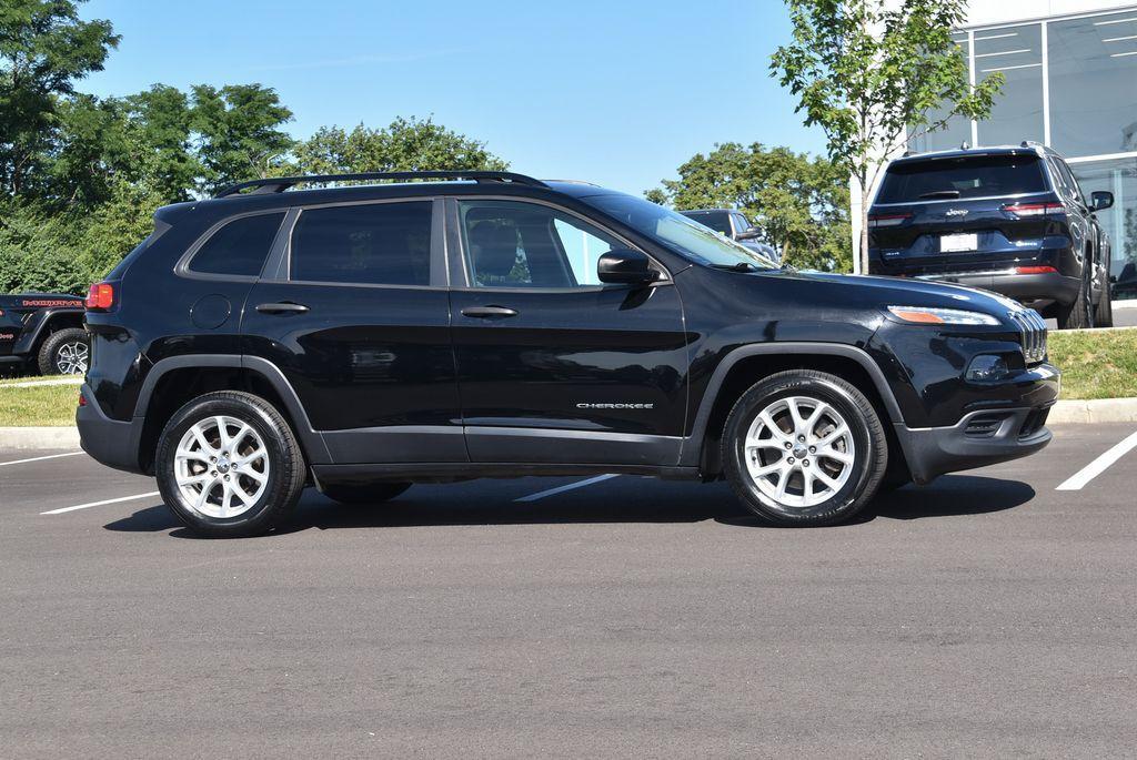 used 2017 Jeep Cherokee car, priced at $11,300