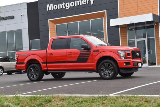 used 2018 Ford F-150 car, priced at $27,500