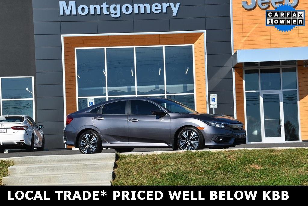 used 2017 Honda Civic car, priced at $13,650