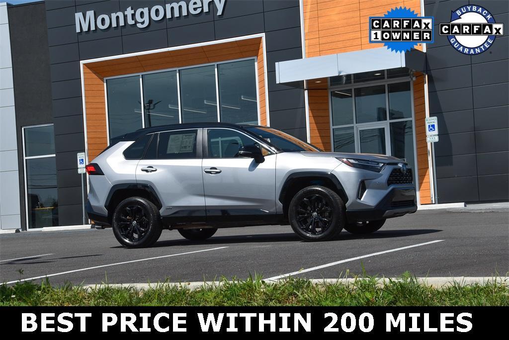 used 2022 Toyota RAV4 Hybrid car, priced at $28,500