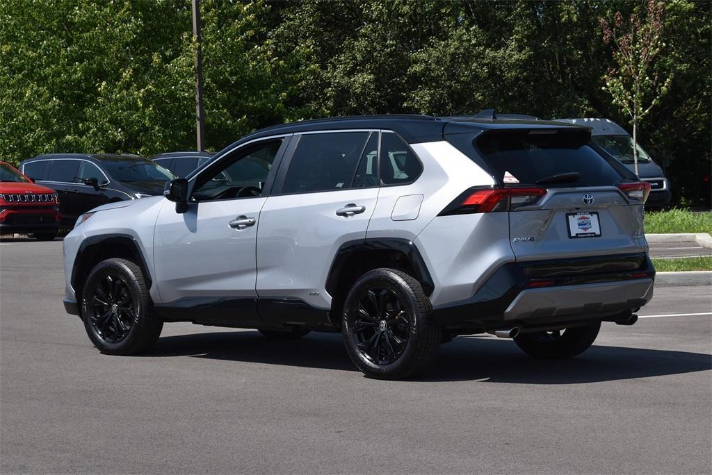 used 2022 Toyota RAV4 Hybrid car, priced at $28,500