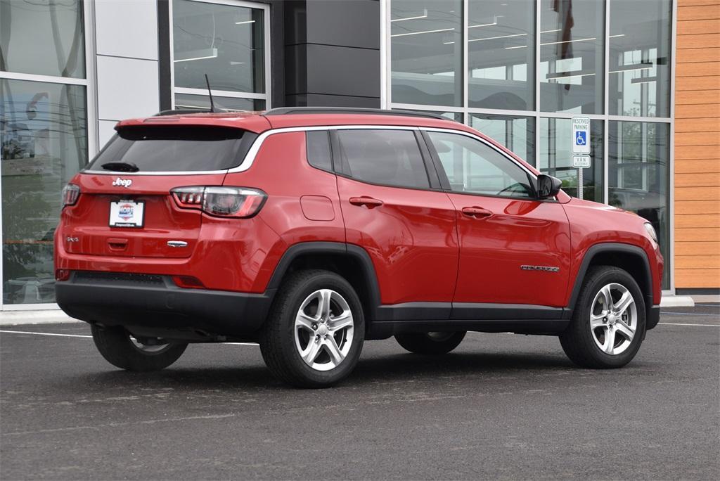 used 2024 Jeep Compass car, priced at $25,000