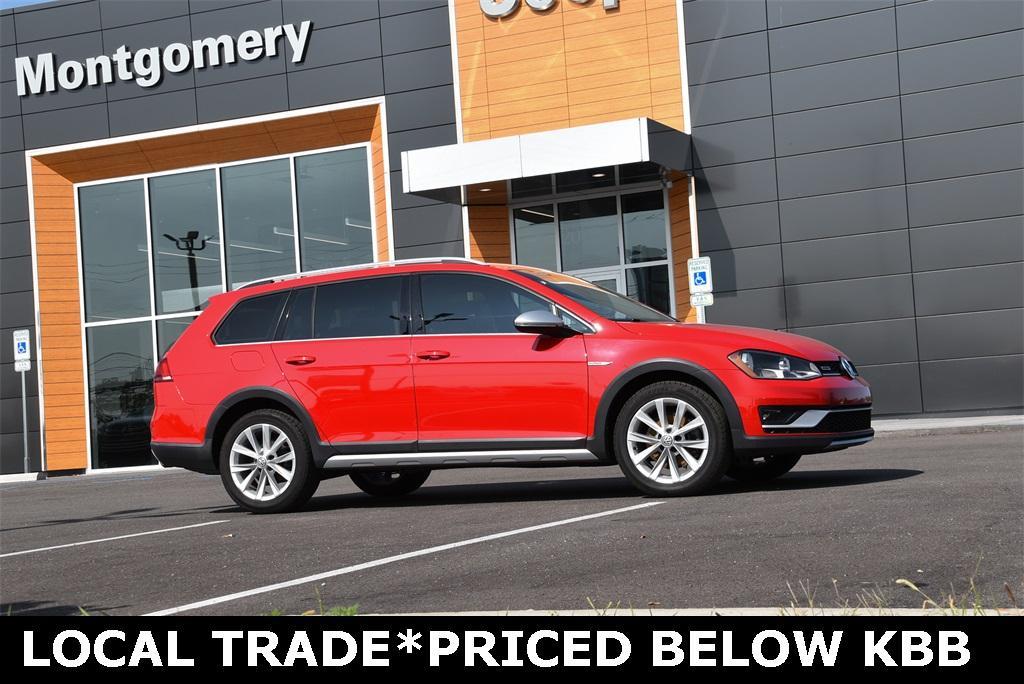 used 2017 Volkswagen Golf Alltrack car, priced at $12,650