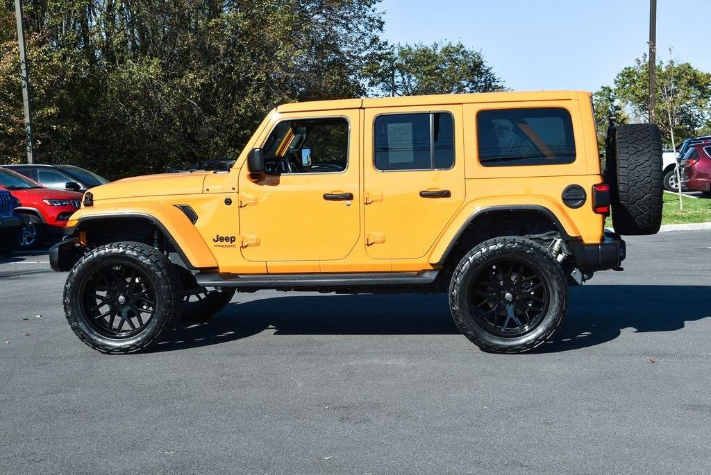 used 2021 Jeep Wrangler Unlimited car, priced at $38,000