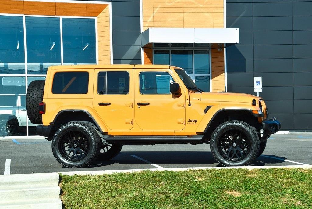 used 2021 Jeep Wrangler Unlimited car, priced at $38,000