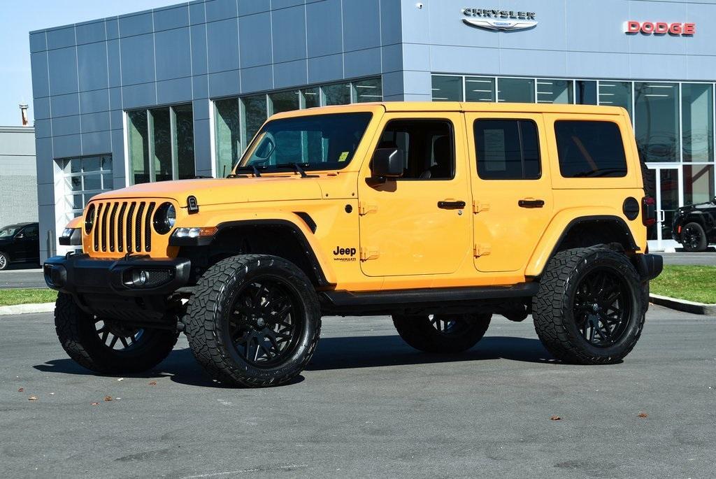 used 2021 Jeep Wrangler Unlimited car, priced at $38,000