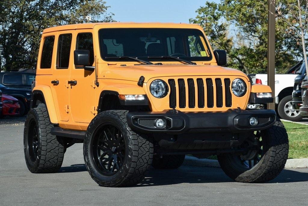 used 2021 Jeep Wrangler Unlimited car, priced at $38,000