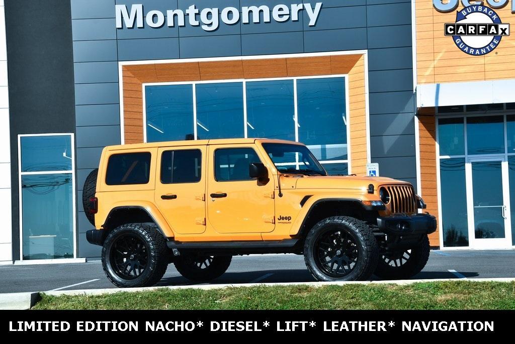 used 2021 Jeep Wrangler Unlimited car, priced at $38,000