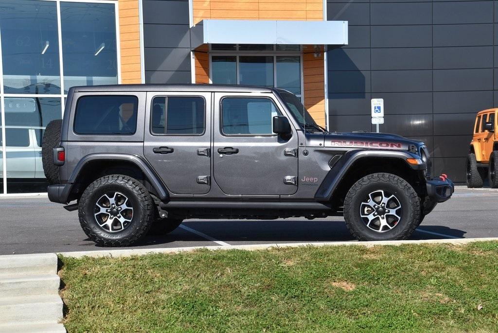 used 2021 Jeep Wrangler Unlimited car, priced at $37,250