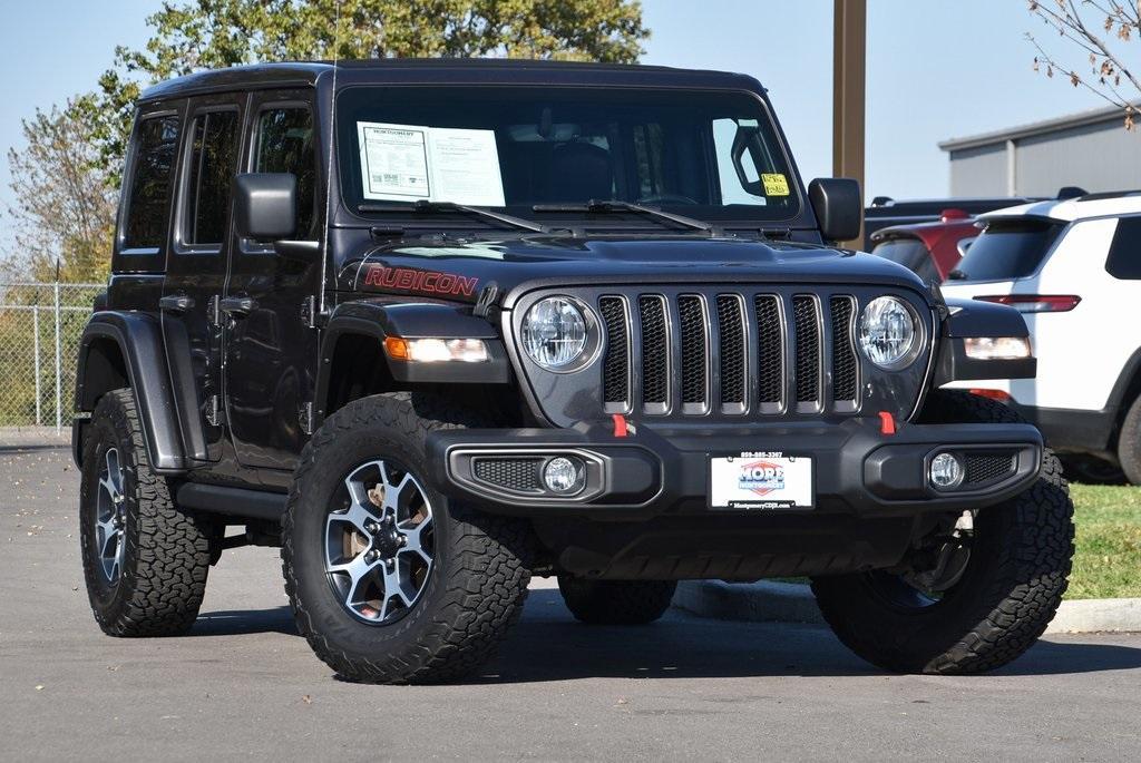 used 2021 Jeep Wrangler Unlimited car, priced at $37,250