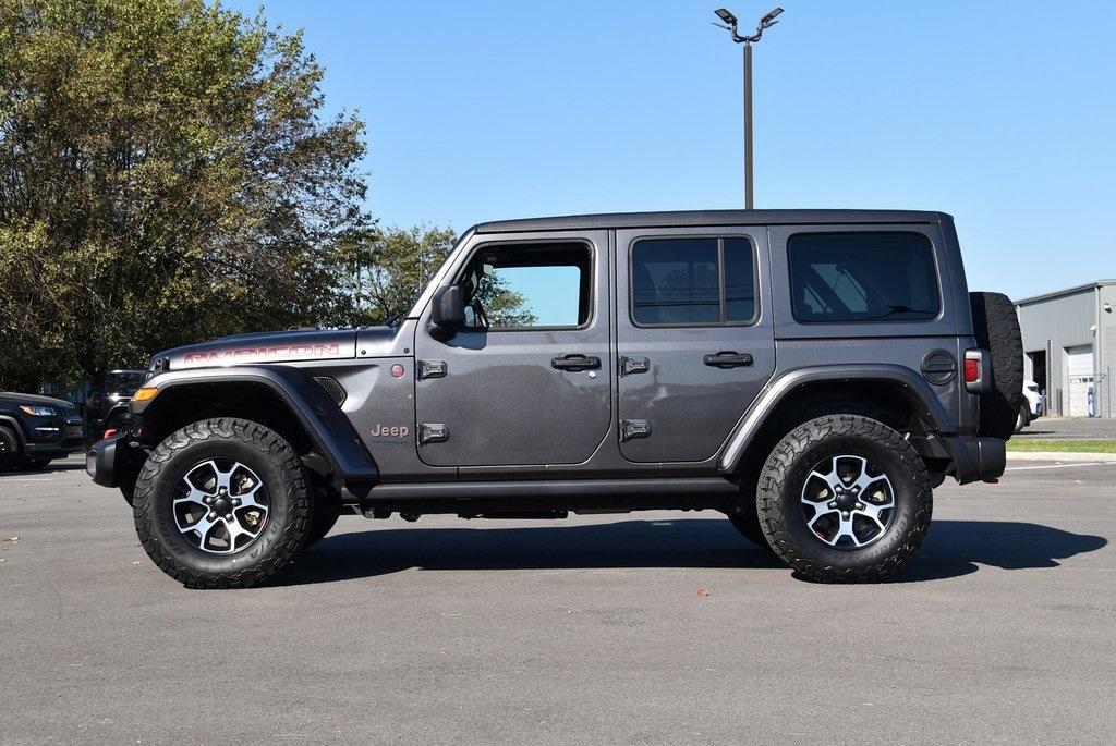 used 2021 Jeep Wrangler Unlimited car, priced at $37,250