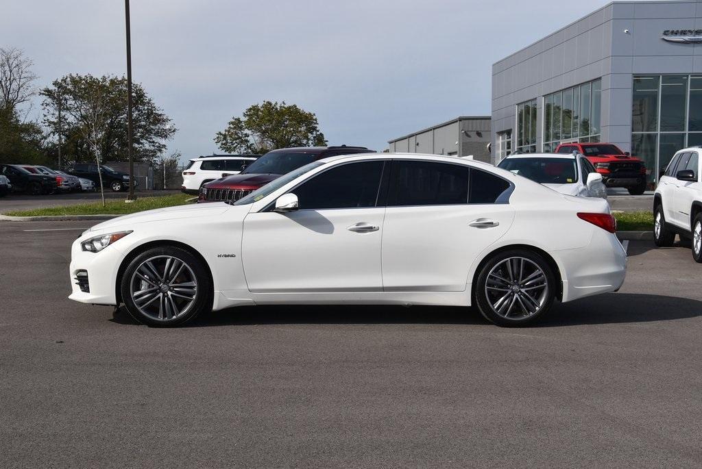 used 2014 INFINITI Q50 Hybrid car, priced at $13,250