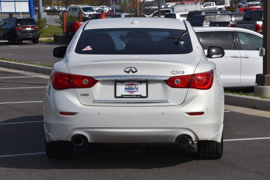 used 2014 INFINITI Q50 Hybrid car, priced at $13,250