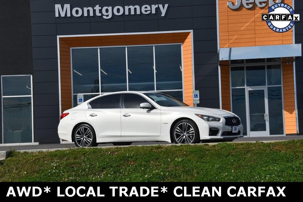 used 2014 INFINITI Q50 Hybrid car, priced at $13,250