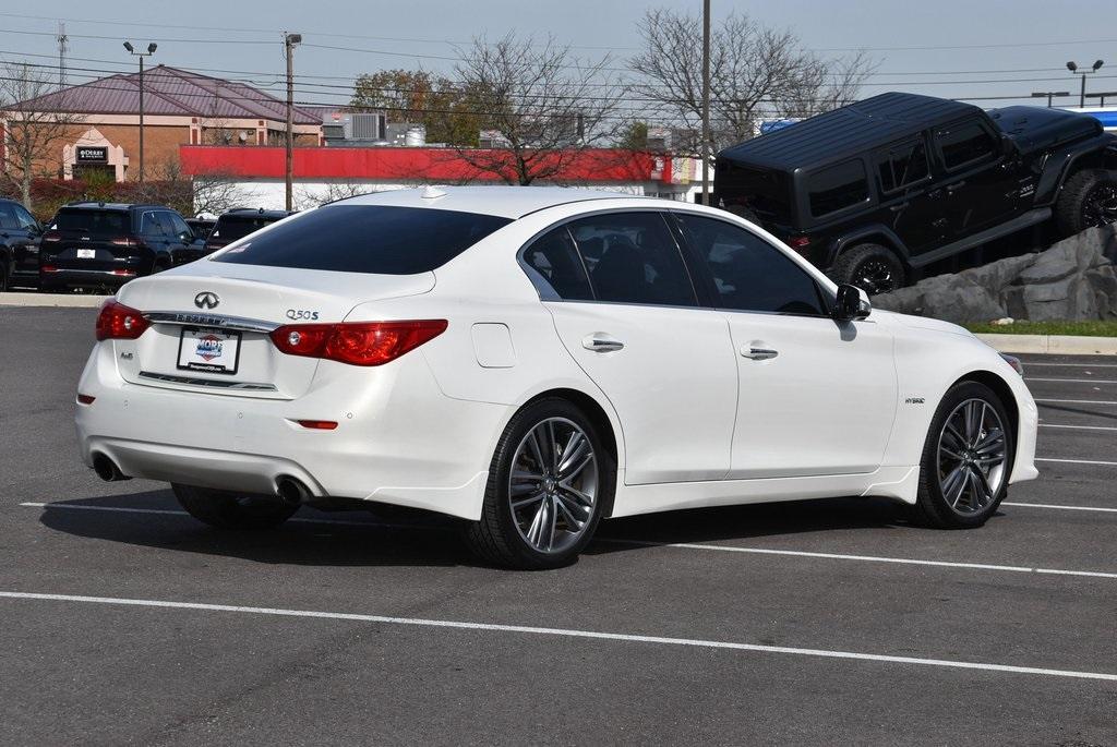 used 2014 INFINITI Q50 Hybrid car, priced at $13,250