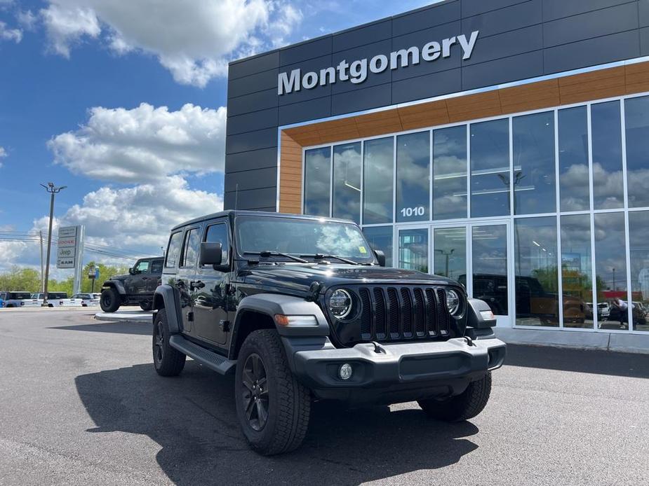 used 2022 Jeep Wrangler Unlimited car, priced at $35,300