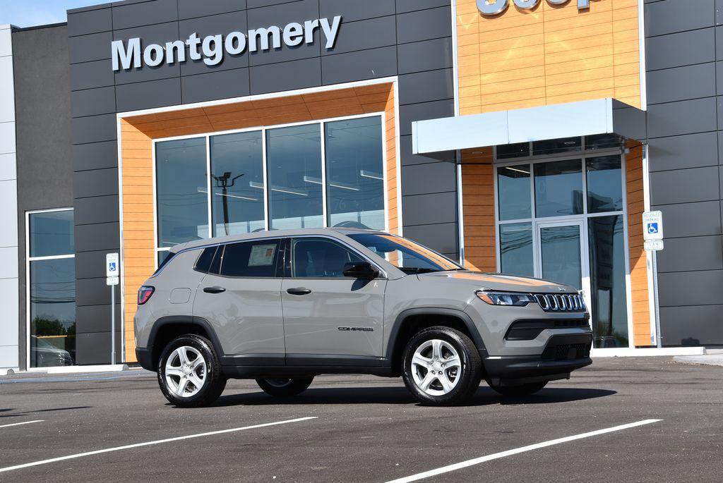 used 2023 Jeep Compass car, priced at $23,500