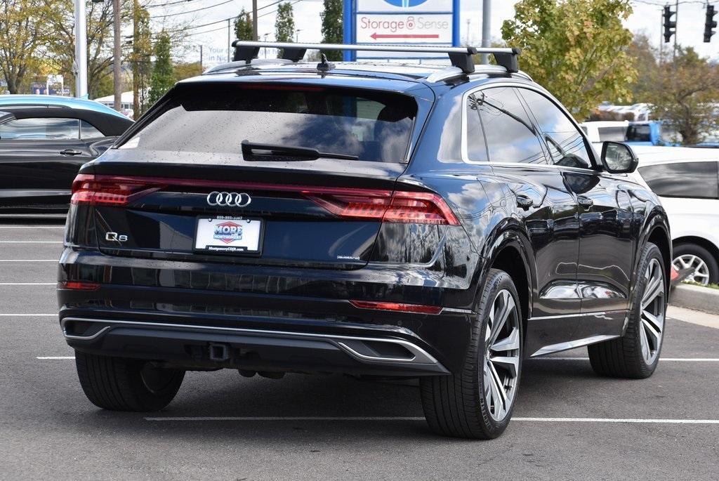 used 2019 Audi Q8 car, priced at $31,650