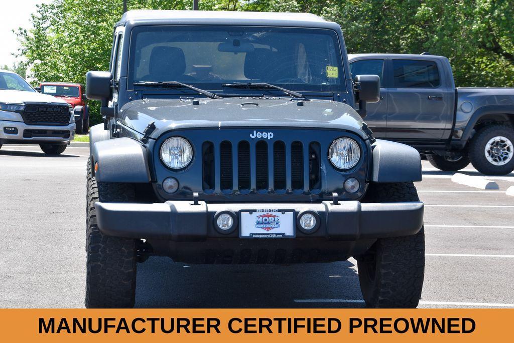 used 2017 Jeep Wrangler Unlimited car, priced at $24,000