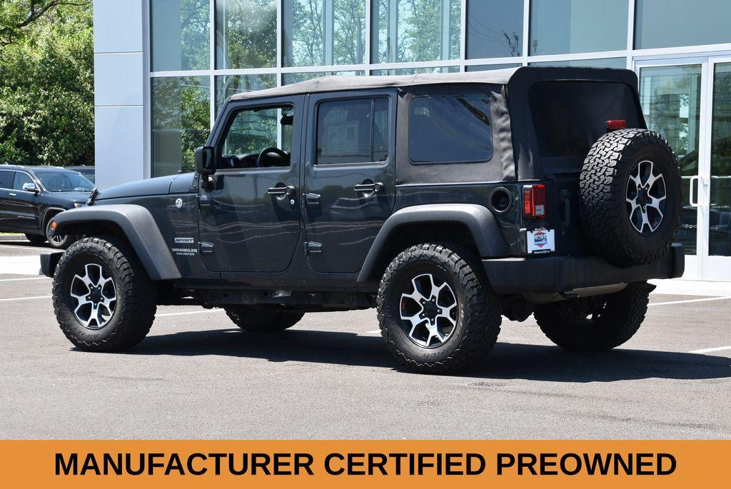 used 2017 Jeep Wrangler Unlimited car, priced at $24,000