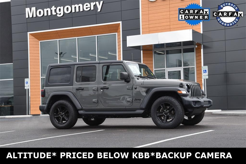 used 2021 Jeep Wrangler Unlimited car, priced at $30,900