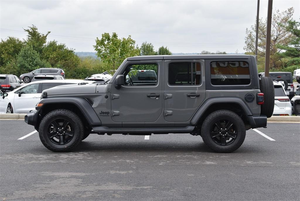 used 2021 Jeep Wrangler Unlimited car, priced at $30,500