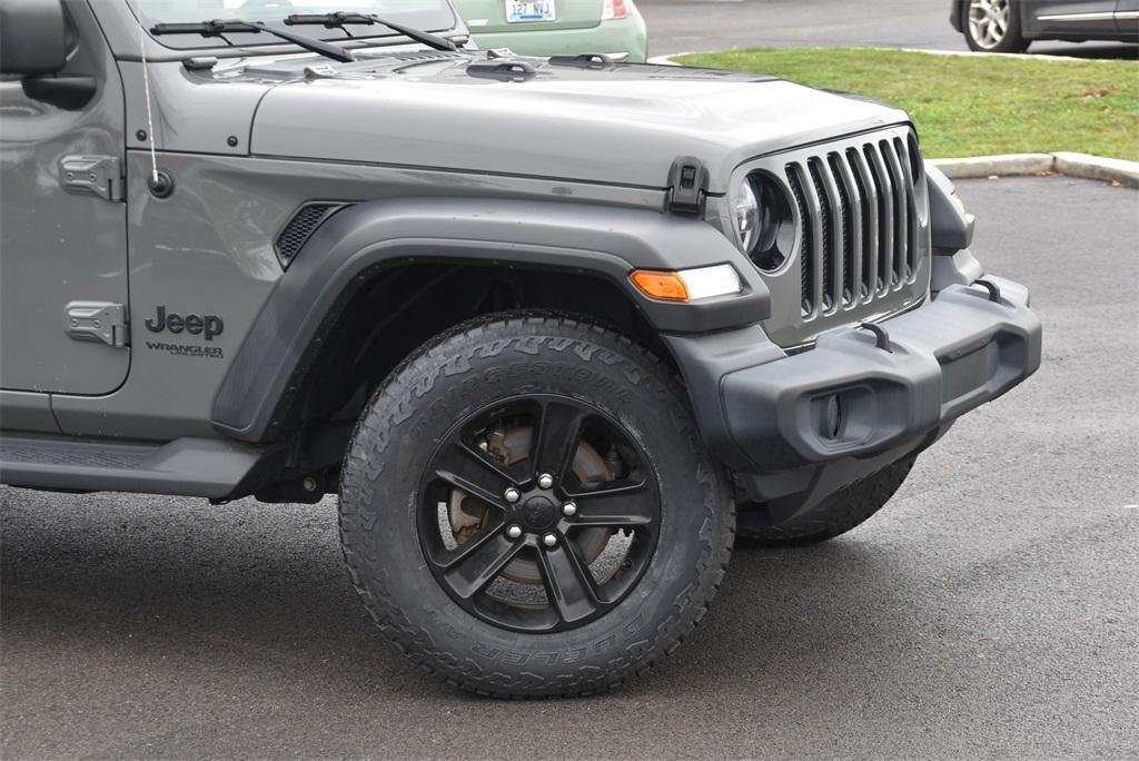 used 2021 Jeep Wrangler Unlimited car, priced at $30,500