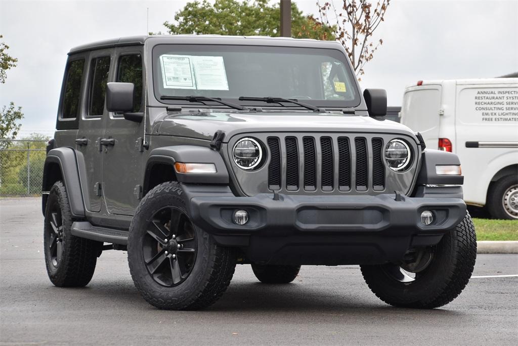 used 2021 Jeep Wrangler Unlimited car, priced at $30,500