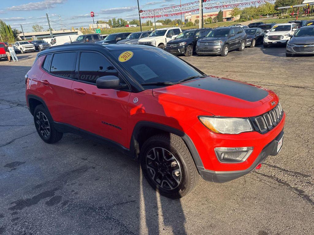 used 2021 Jeep Compass car, priced at $19,812