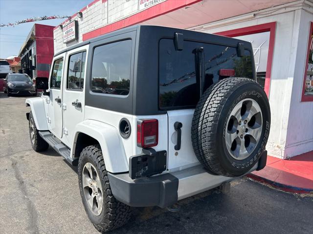 used 2017 Jeep Wrangler Unlimited car, priced at $28,988