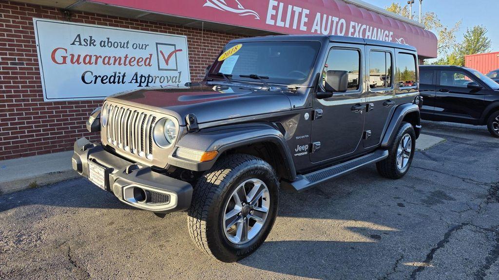 used 2018 Jeep Wrangler Unlimited car, priced at $23,434
