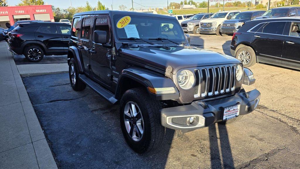 used 2018 Jeep Wrangler Unlimited car, priced at $23,434