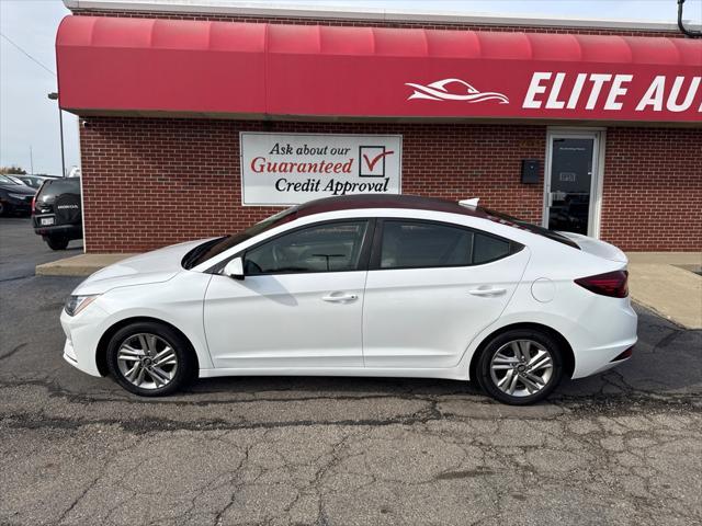 used 2019 Hyundai Elantra car, priced at $11,987