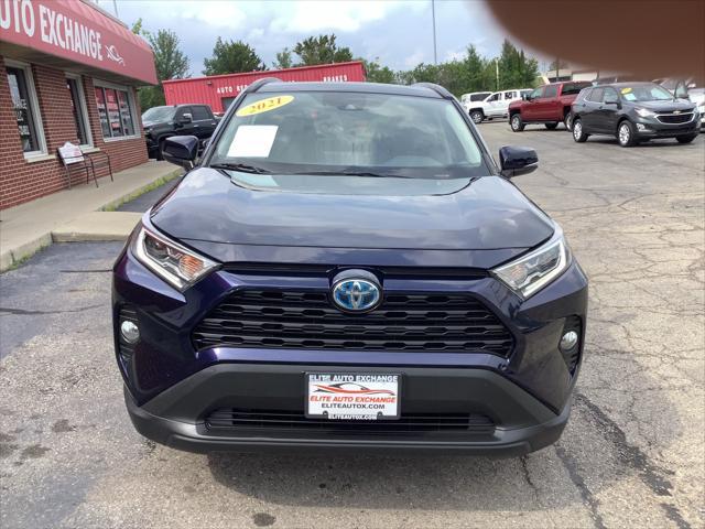 used 2021 Toyota RAV4 Hybrid car, priced at $22,215