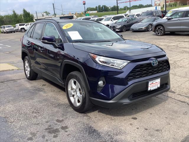 used 2021 Toyota RAV4 Hybrid car, priced at $22,215